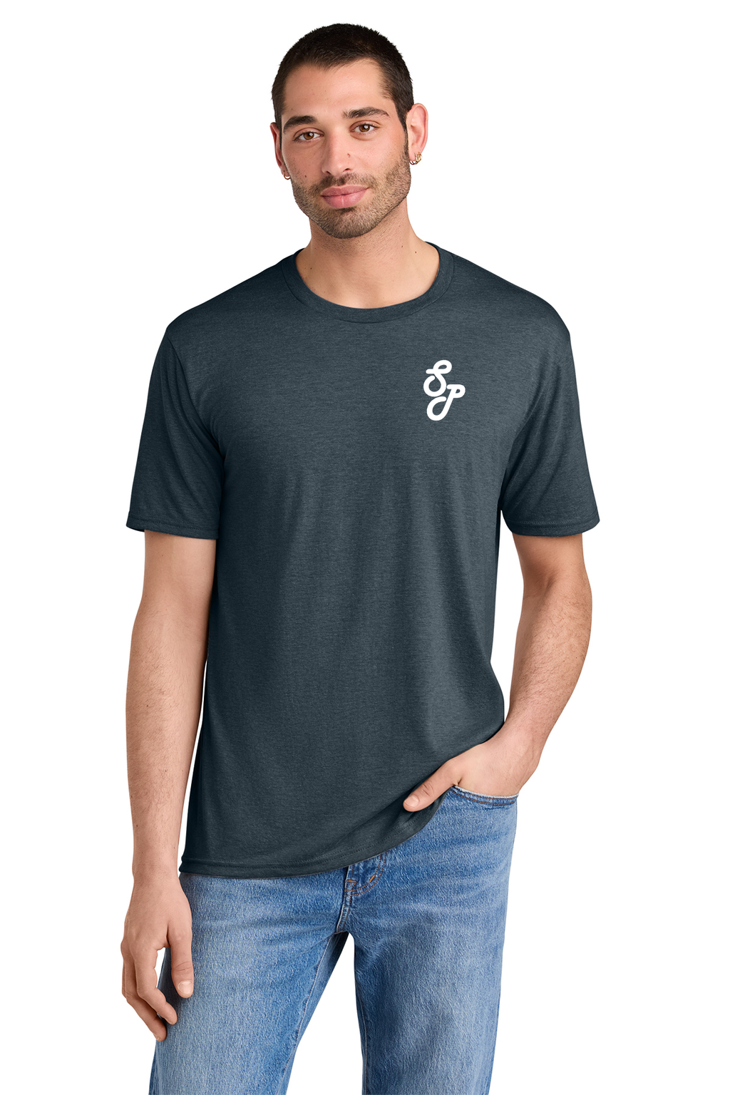 Competitor Triblend Tee - Navy